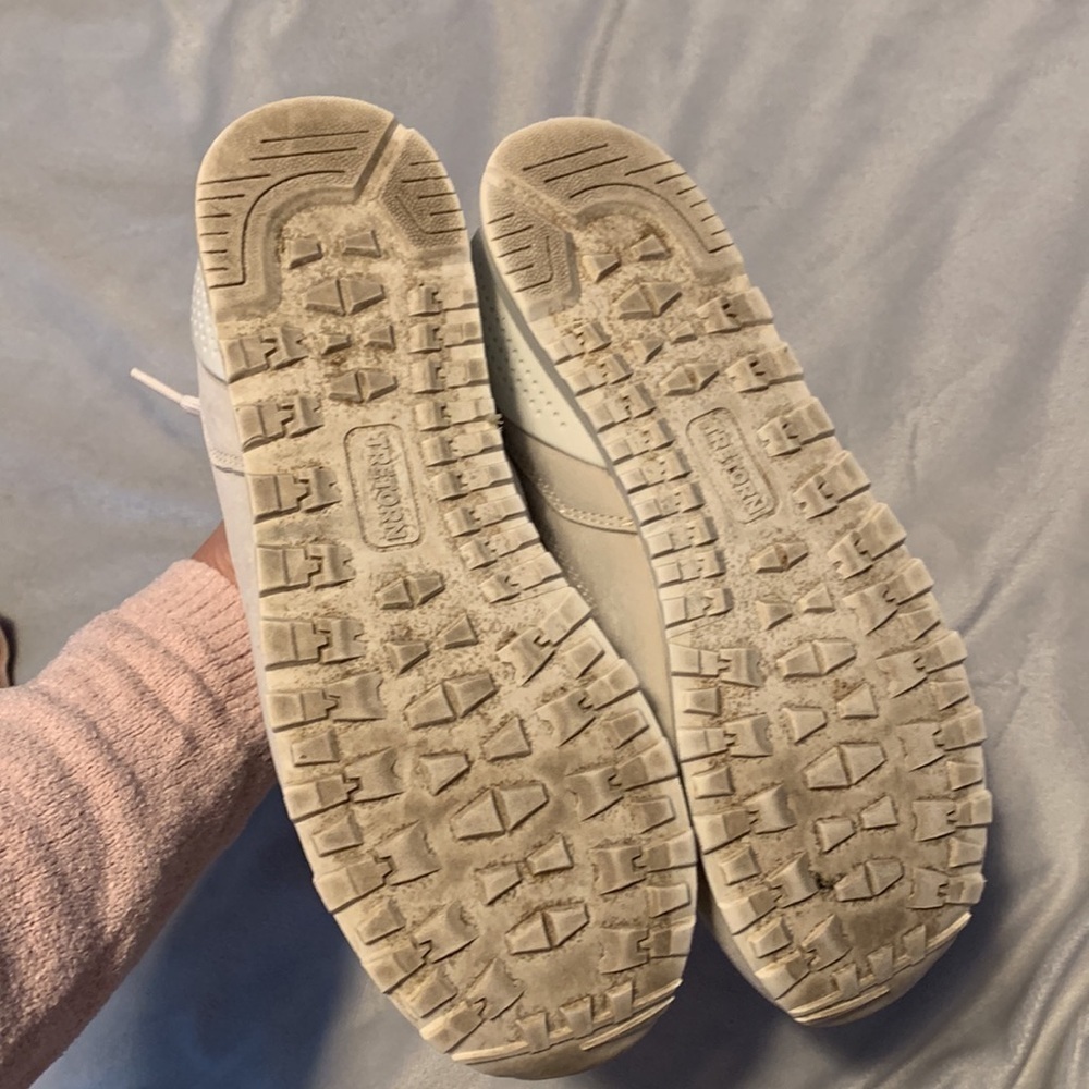 Tretorn sneakers Lillian size 7.5 white cream beige jogger - Picture 8 of 11